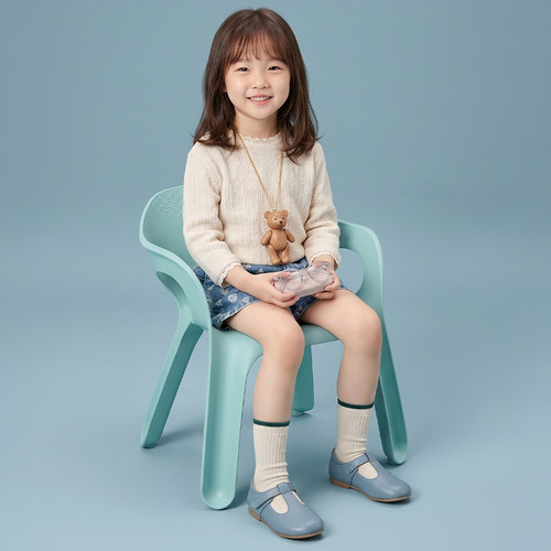 귀여운 파스텔컬러 시멍 등받이의자 4컬러 유치원 어린이집 미니의자 - 상세 이미지 3