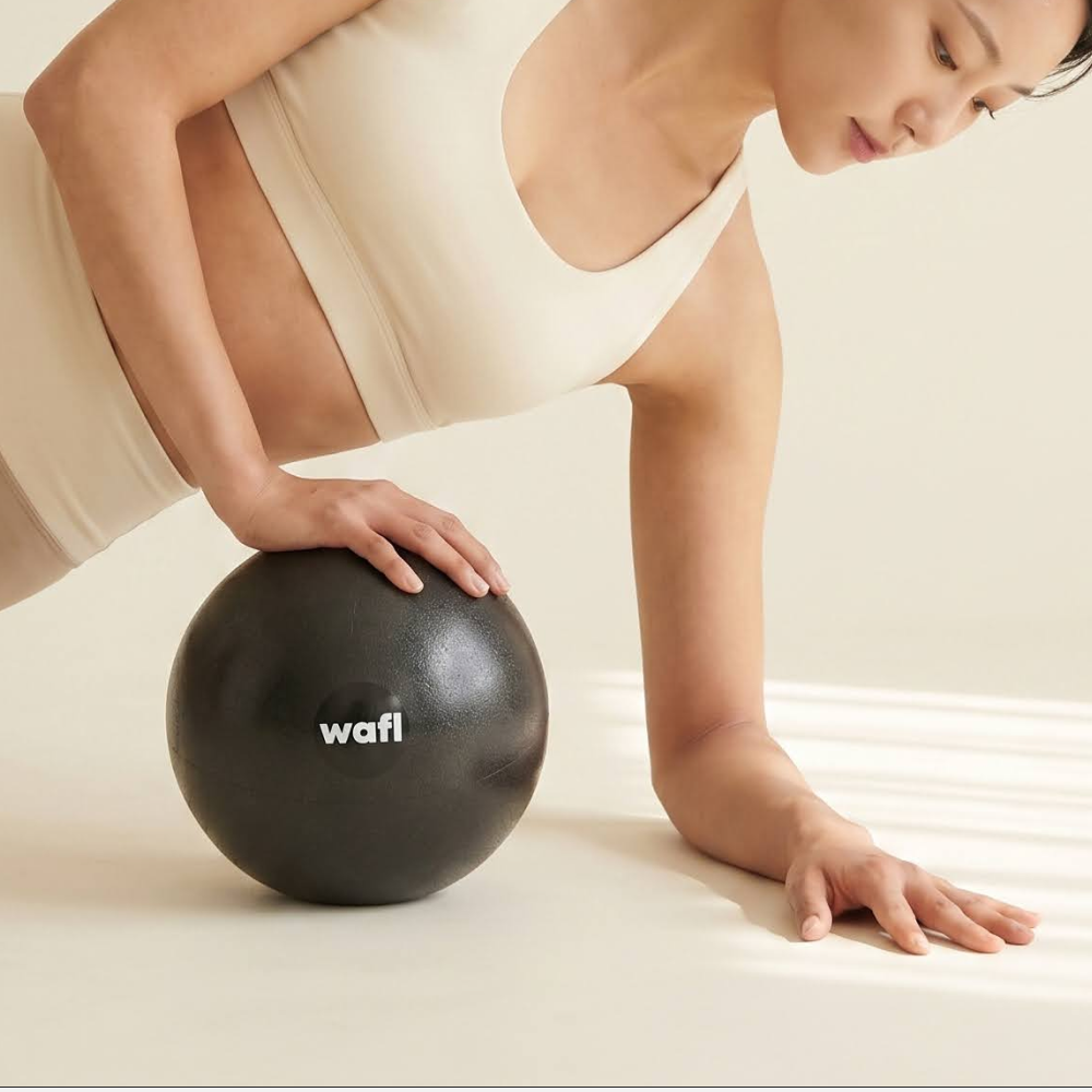 WAFL 바레볼 필라테스 미니 운동볼 20cm 홈트 밸런스 운동 소도구 이미지 7