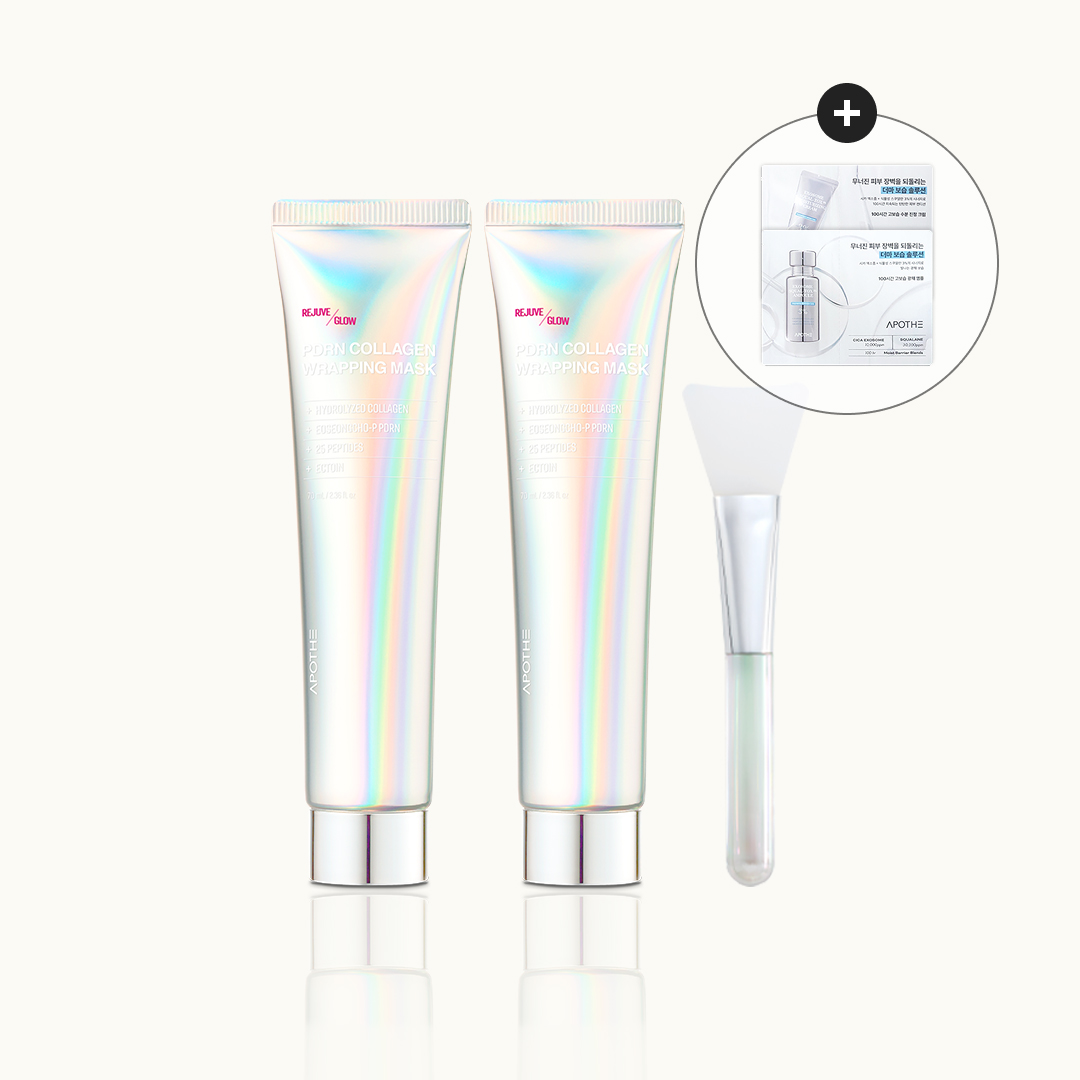 아포테 피디알엔 콜라겐 랩핑마스크 70ml, 2개 - 상품 이미지