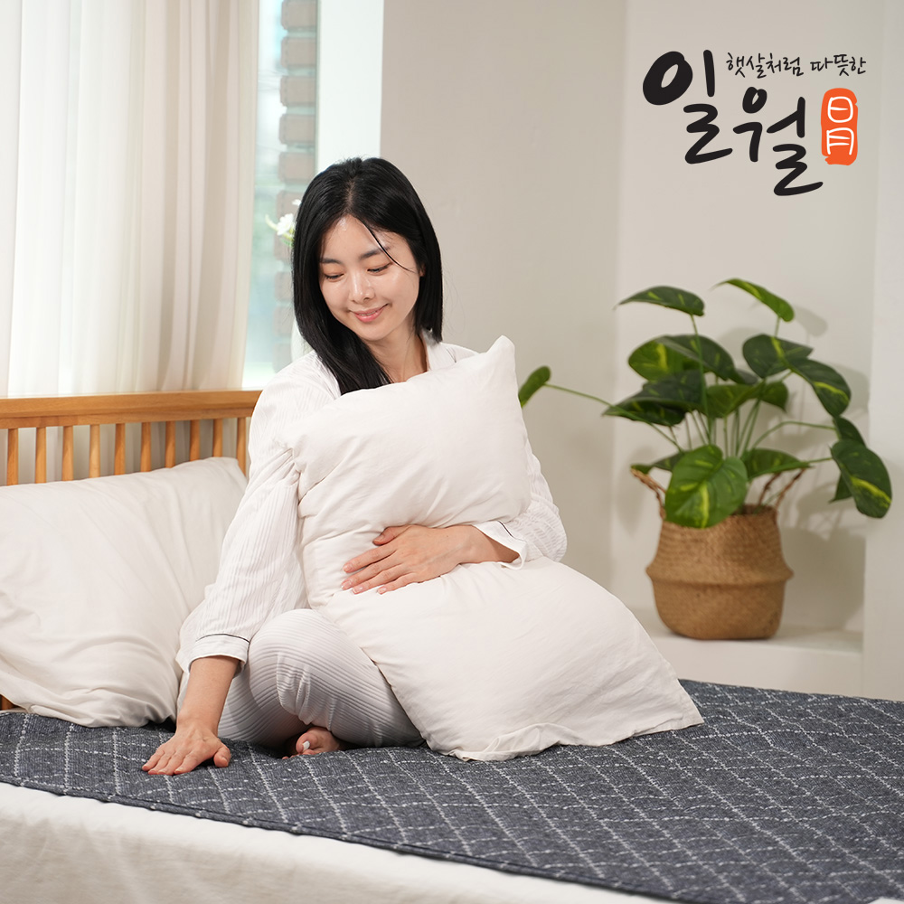 일월 26년형 피치블로썸 온열매트 사계절 초절전형 카본 탄소매트 전기매트 싱글 이미지 6