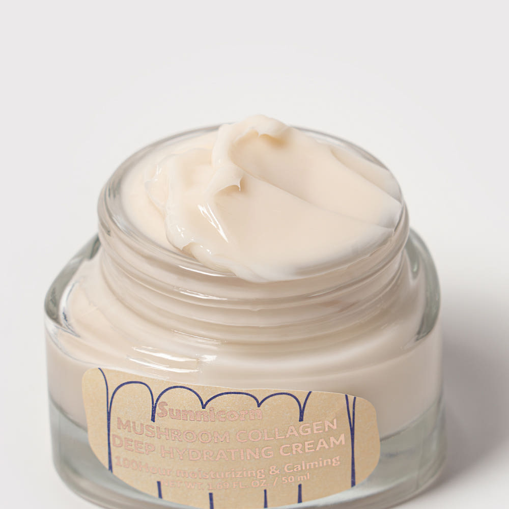써니콘 비건 수분크림 머쉬룸 콜라겐 진정 민감성 딥하이드레이팅 50ml, 2개 - 상세 이미지 3