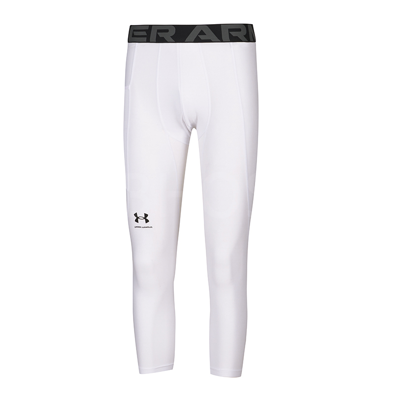 언더아머 UA HG Armour 3 Legging 화이트 남성