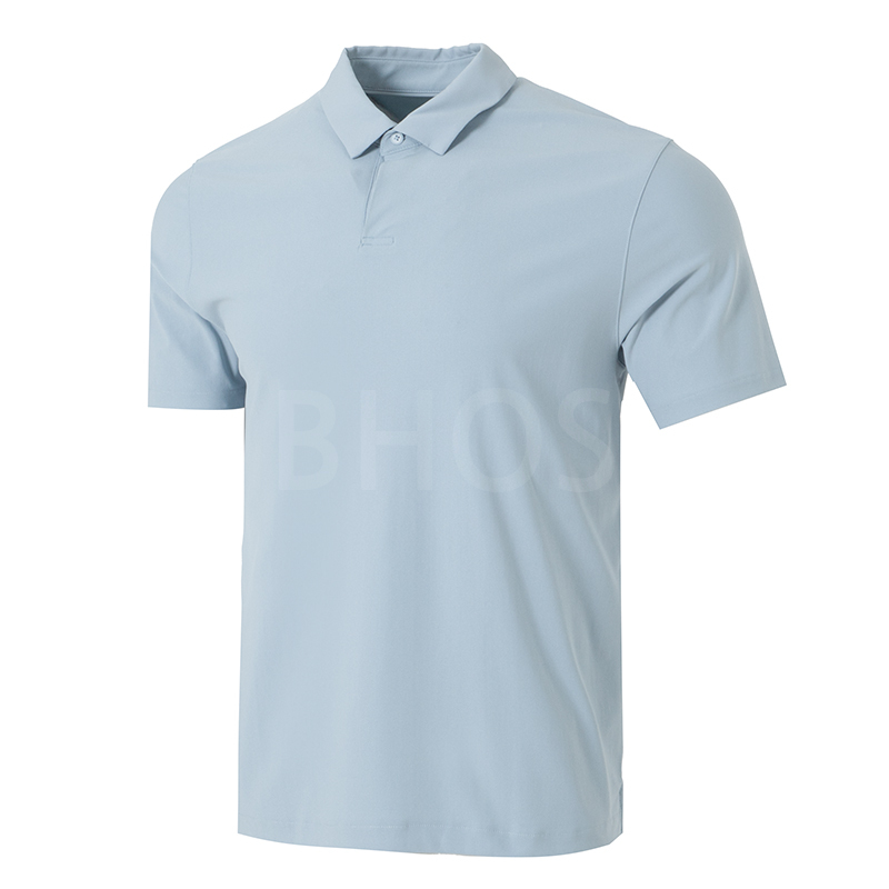언더아머 UA Luxe Polo 블랙 남성 티셔츠
