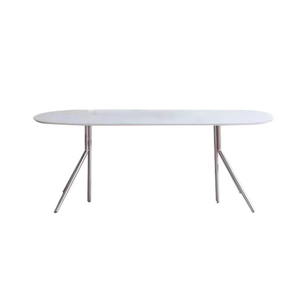 식탁 데스크 체어 디자인 벤치 모던 라운지 호텔 카페 120x60 (75cm) 이미지 6