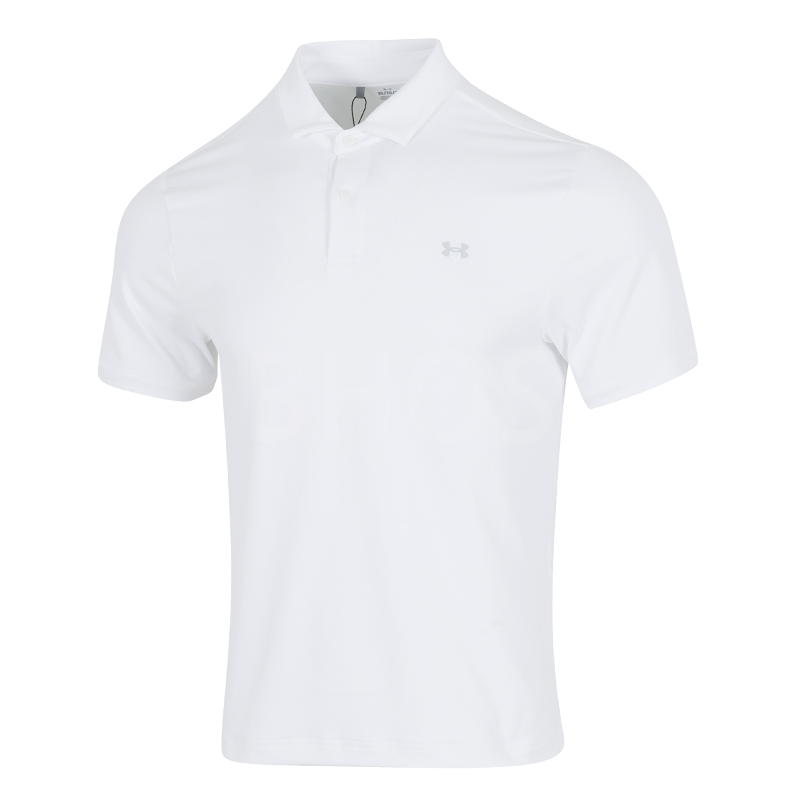 언더아머 남성 티셔츠 UA Drive Pique Polo-WHT