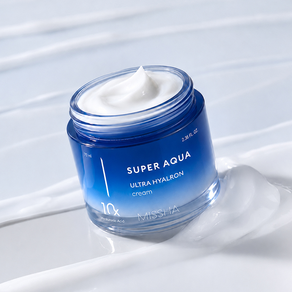 [미샤] 수퍼 아쿠아 울트라 히알론 크림 더블 기획세트(70ml x 2+20ml x 2) - 상세 이미지 2