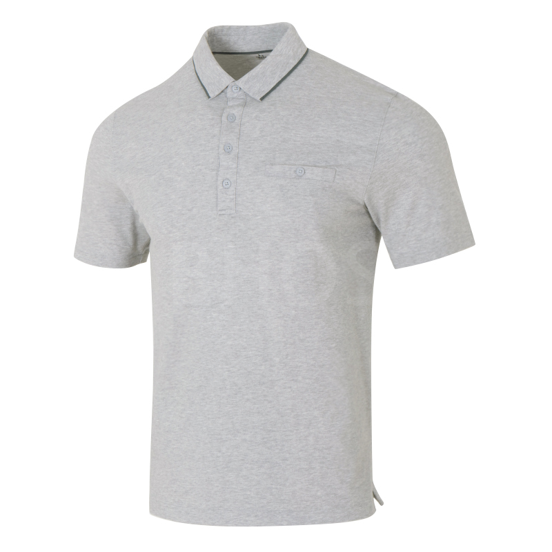 언더아머 UA Luxe Heather Polo 그레이 남성