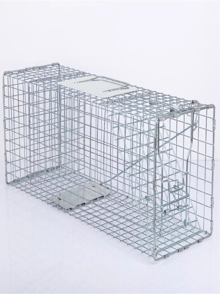 자동 동물 포획틀 야생동물 구조 고양이 개 구조망 81x26x32 이미지 6