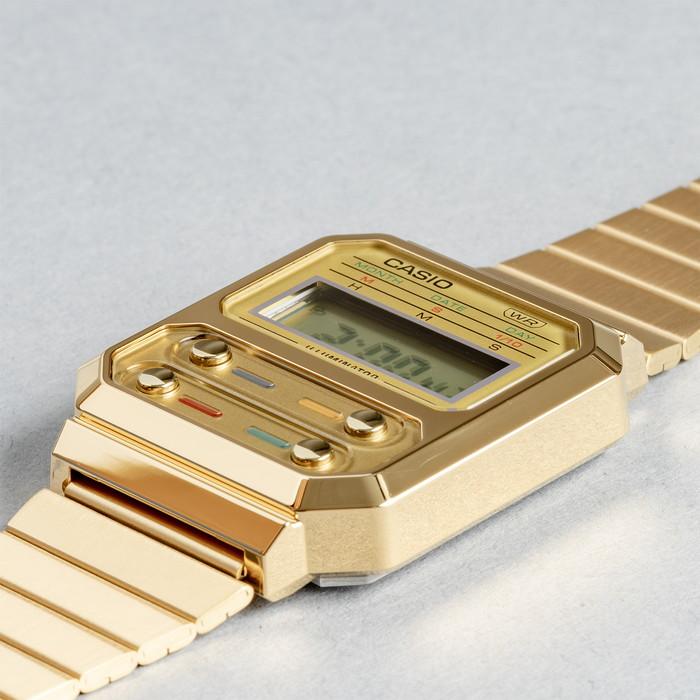 카시오 손목시계 남여공용 CASIO STANDARD 카시오스탠다드 A100WEG-9A - 상세 이미지 2
