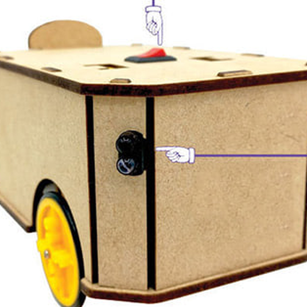 초등과학교구초등고학년AI로봇만들기 조립형방과후수업장애물감지로봇 메이커활동과학실험 - 상세 이미지 2