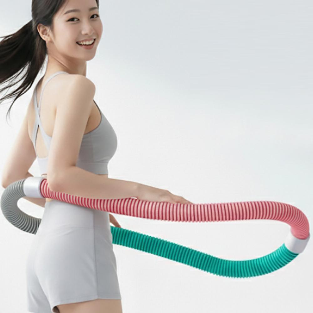 스프링 훌라후프 스윙 다이어트 줄 용수철 뱃살 저소음 실내 유산소 운동 홈트 - 상세 이미지 5