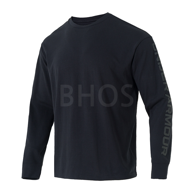 언더아머 UA HW TONAL WORDMARK LS 블랙 남성
