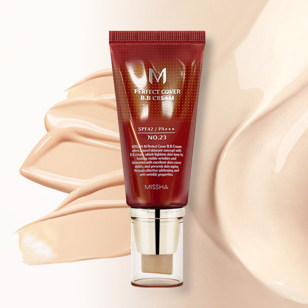 미샤 퍼펙트 커버 비비크림 50ml SPF 42 PA+++ 21호 23호 29호 31호 - 상품 이미지