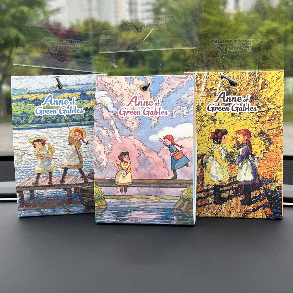 벨르아망 빨강머리앤 센트칩 차량용 방향제 샤쉐 걸이형 디퓨저 새차 선물 벚꽃나무 블랙체리 - 상세 이미지 3