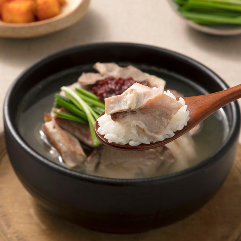 돼지국밥 밀키트 간편국 즉석 국물 요리 실온보관 교동 500g 1개 - 상품 이미지