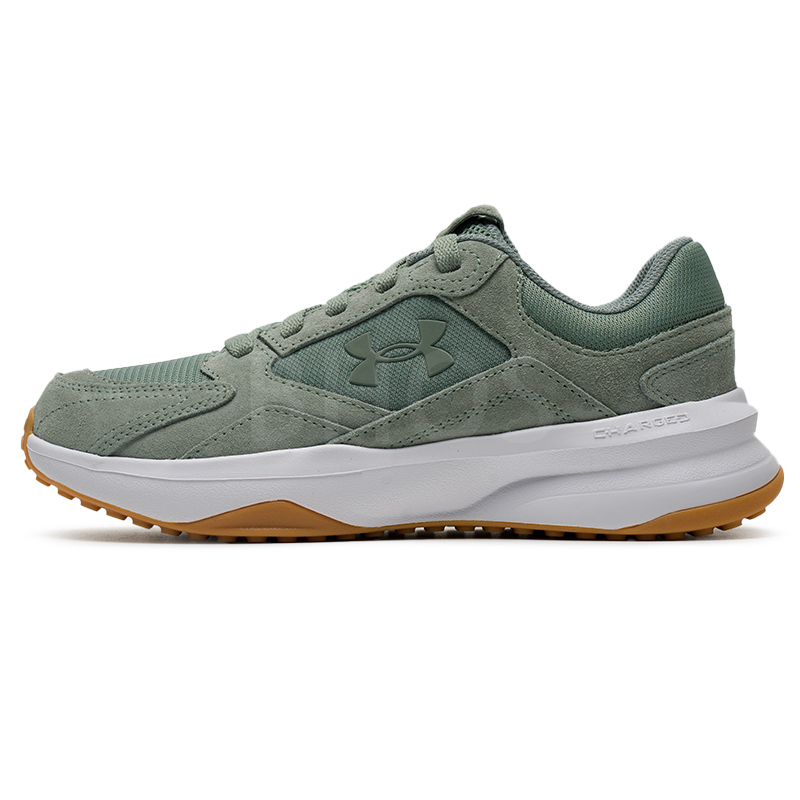 언더아머 UA Edge SUEDE 그린 여성 캐주얼화