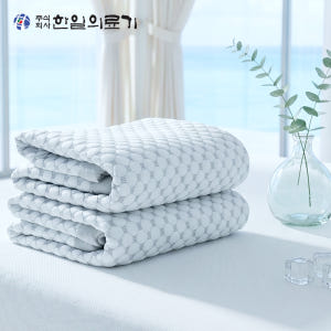 한일의료기 냉감패드 아기 여름 쿨매트 냉감 이불 아이스 침대 패드 고정밴... 솔직 후기 | 실제 배치 사진 포함 - 상품 이미지 1
