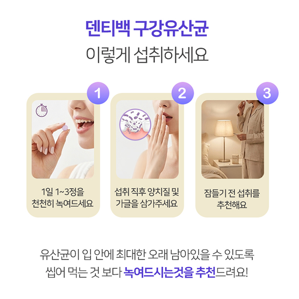 닥터파이토 덴티백 구강유산균 BLIS M18 프로바이오틱스 프리바이오틱스 30정, 6개 이미지 7