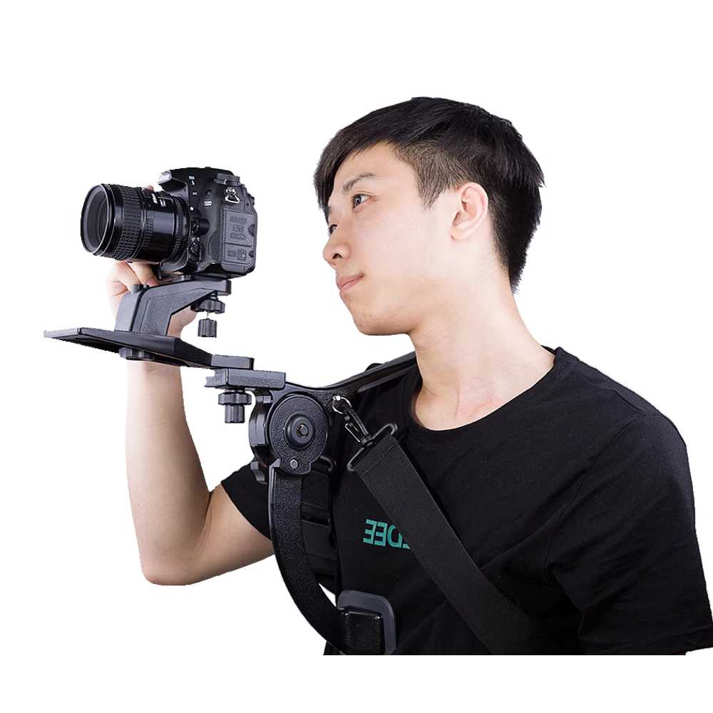 카메라 어깨 거치대 호환스크류 촬영도구 견착대 트랙 - 상세 이미지 4