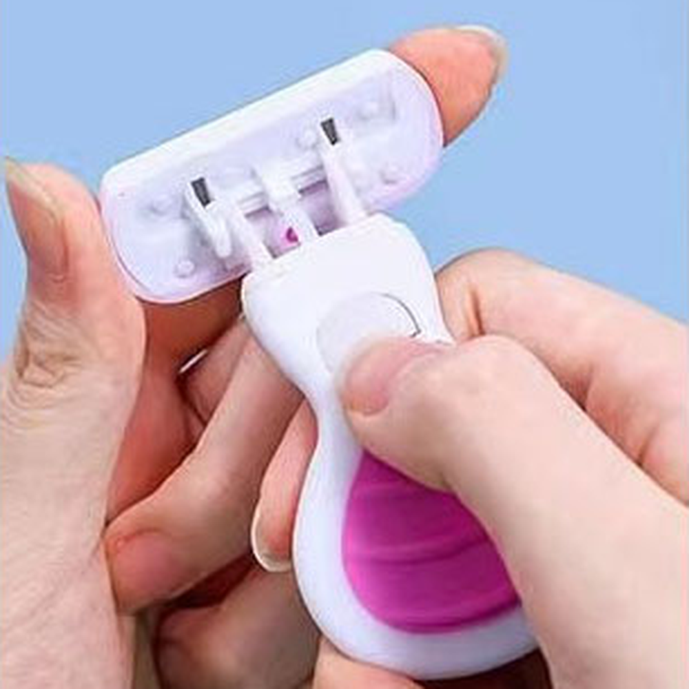 윤활밴드여행필수템휴대용면도기 휴대간편바디제모여행용면도기 피부보호셀프제모 6중날 - 상세 이미지 2