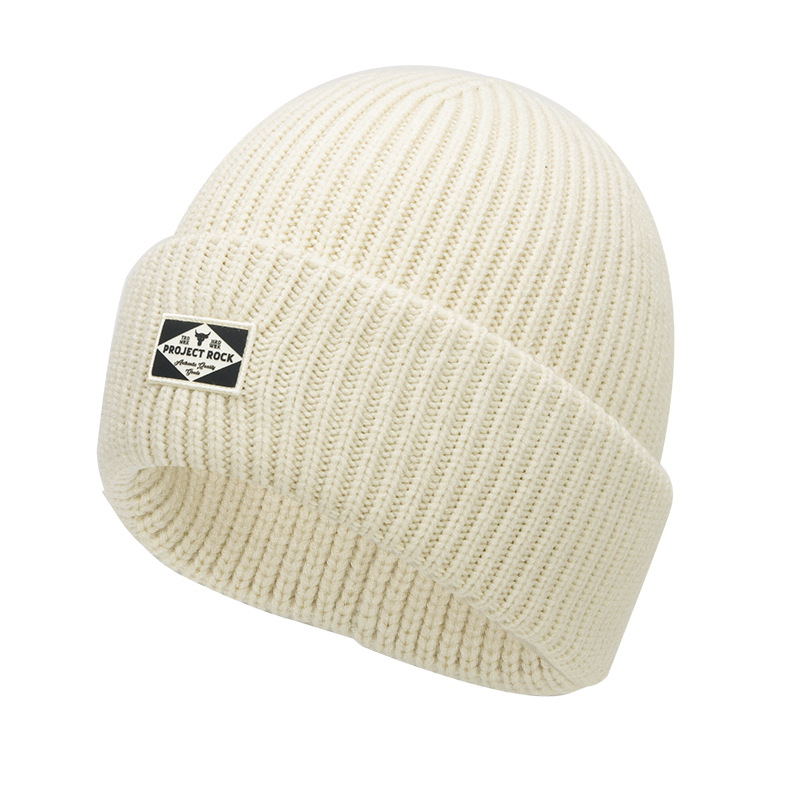 언더아머 UA 프로ject Rock Beanie-BRN 남성 모