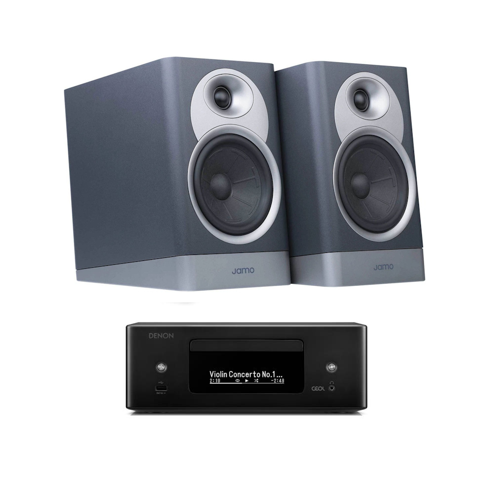 DENON 데논 RCD-N12 CD리시버 + 야모 S15B 스피커 + 오엘바흐 스피커케이블 - 상품 이미지