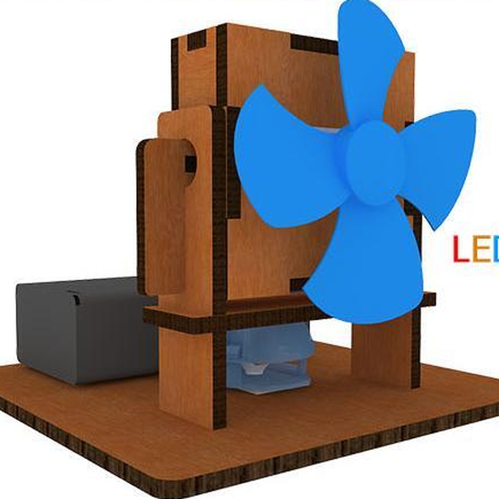 나만의탁상선풍기 안전프로펠러탁상선풍기만들기 초등전선조립키트 일반형 - 상세 이미지 3