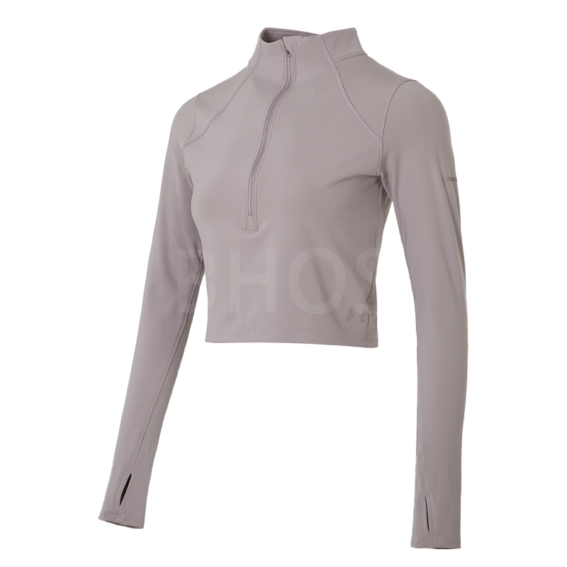 언더아머 UA Launch 엘리트 Half Zip 화이트