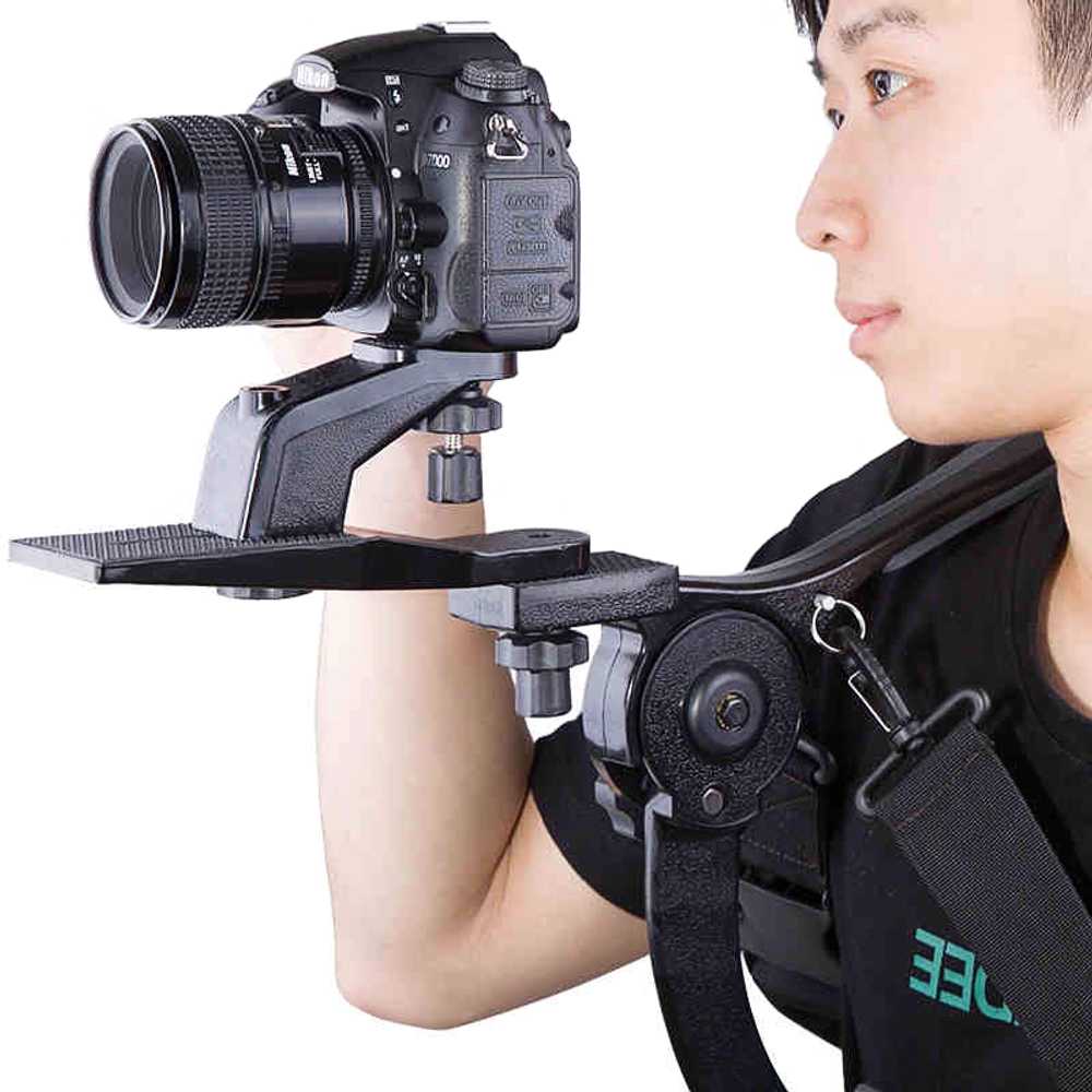 카메라 어깨 거치대 호환스크류 촬영도구 견착대 트랙 - 상세 이미지 3
