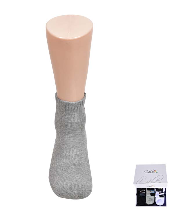 이드로 국내생산 남성 미니목 양말 5켤레 발피로를 줄여준 발바닥 쿠션 - 상품 이미지