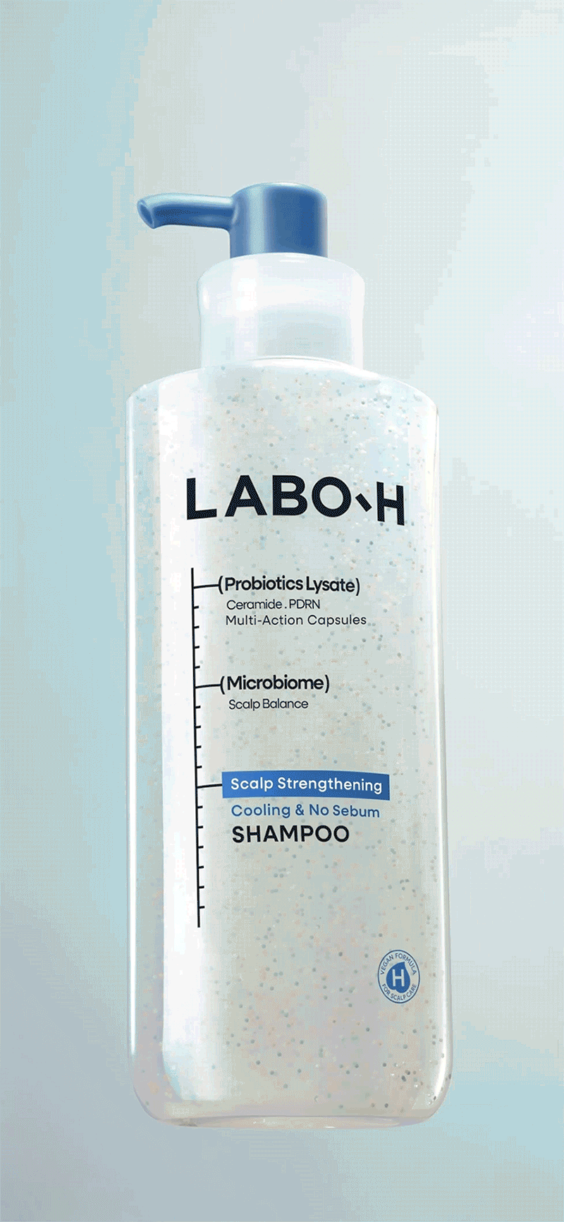 LABO-H Scalp Clarifying Cooling & No Sebum Shampoo - description 1