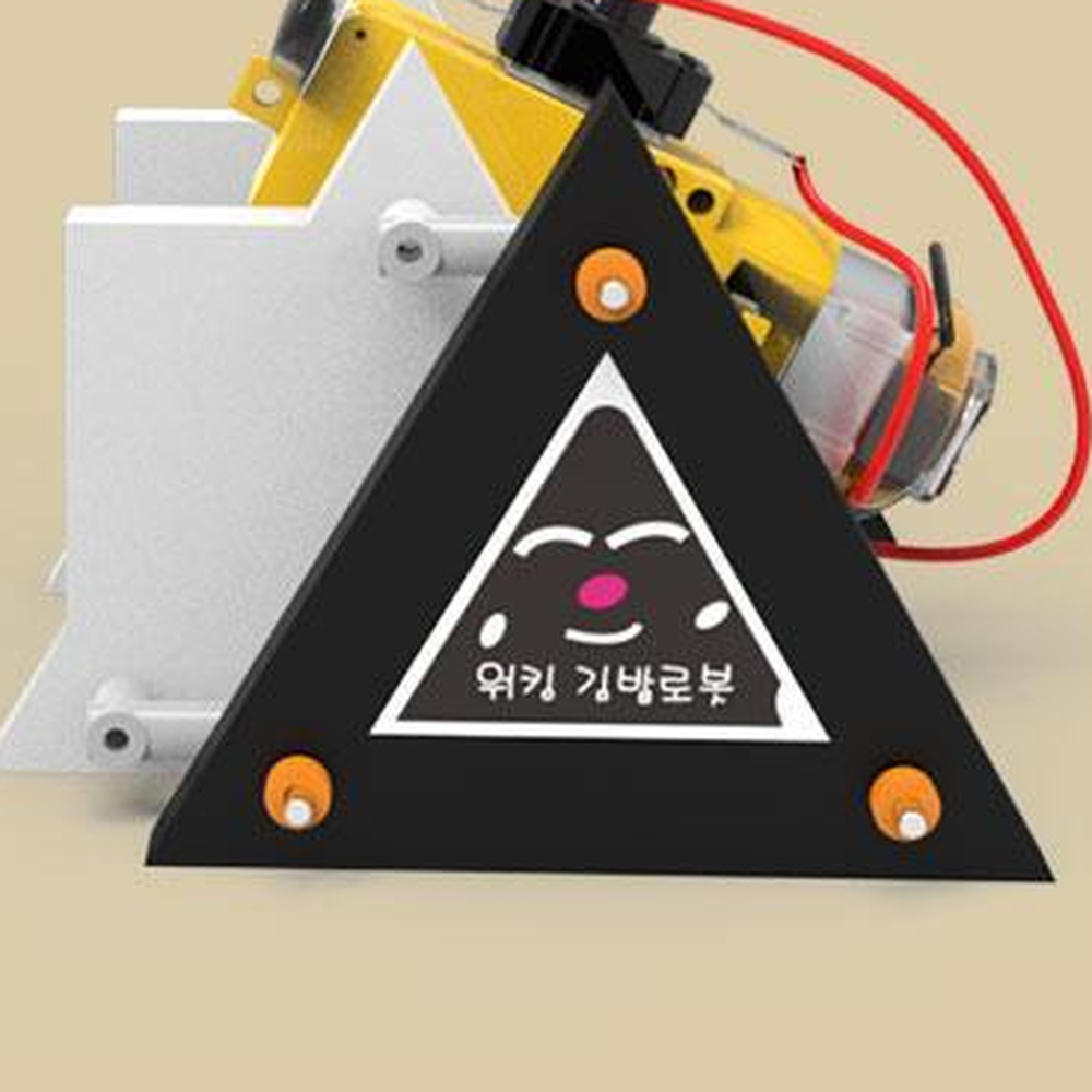 기어내장모터 삼각바퀴자동차 관절워킹로봇만들기 기어조립키트 - 상세 이미지 3