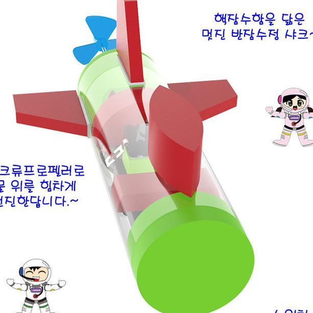 부력원리실험 스크류프로펠러잠수정 전동반잠수정 5세트 초5과학만들기키트 - 상세 이미지 2