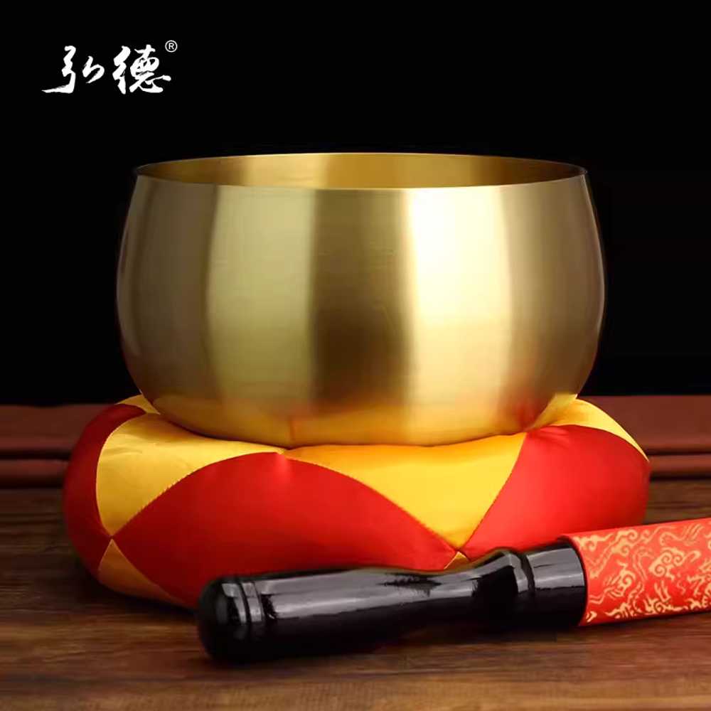 불교 씽잉볼 명상 공명 수제 요가 순수 도구 만트라 2.8인치 민무늬 7.5cm - 상세 이미지 2
