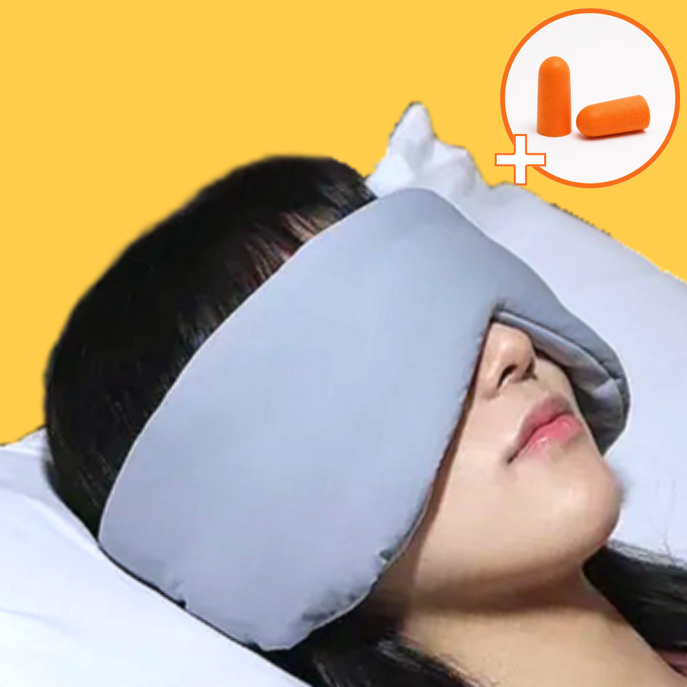 포근담 수면안대 온열안대 안구건조증 눈 안대 귀마개 수면귀마개 라식 백내장수술 수면 다래끼안대 - 상세 이미지 5