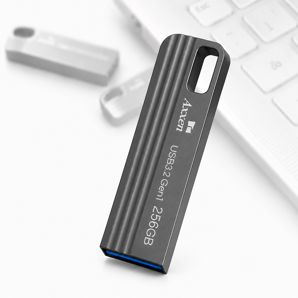 USB메모리 256GB [무료인쇄] 대용량 데이터 영상 음원 저장 파일백업 메탈 256기가 - 상품 이미지