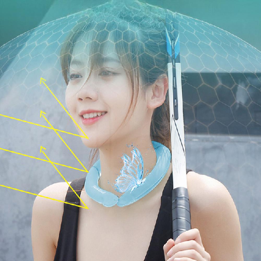 아이스 넥밴드 넥쿨러 아이스링 쿨넥밴드 얼음목걸이 넥쿨링 목얼음 목걸이 - 상세 이미지 4