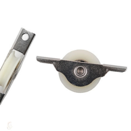 조브로 나일론 오메가호차 33mm 하부레일 미닫이로라 붙박이장바퀴 가구캐스터