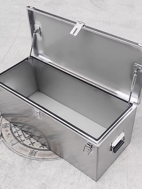 스테인리스 트럭 공구함 방수 포터 봉고 수납함 50x35x35 - 상세 이미지 2