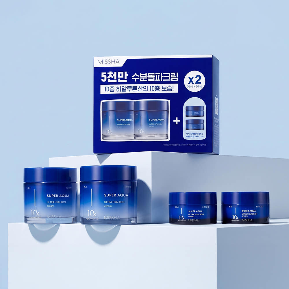 미샤 수퍼 아쿠아 울트라 히알론 크림 더블 기획세트 70ml x 2 + 20ml x 2 가격 추이 미샤공식스토어 미샤 수퍼 아쿠아 울트라 히알론 크림 더블 기획세트 70ml x 2 + 20ml x 2 - 최저가 33,000원