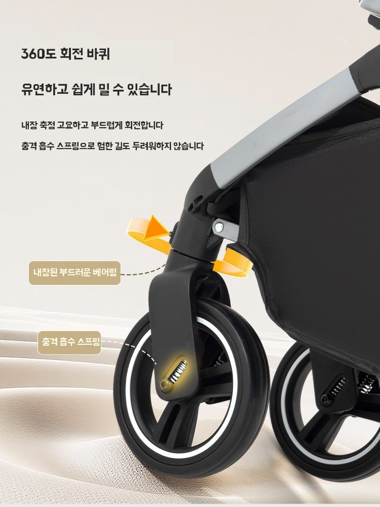 도그 카트 접이식 강아지 개모차 반려견 고양이 애견 - 상세 이미지 4
