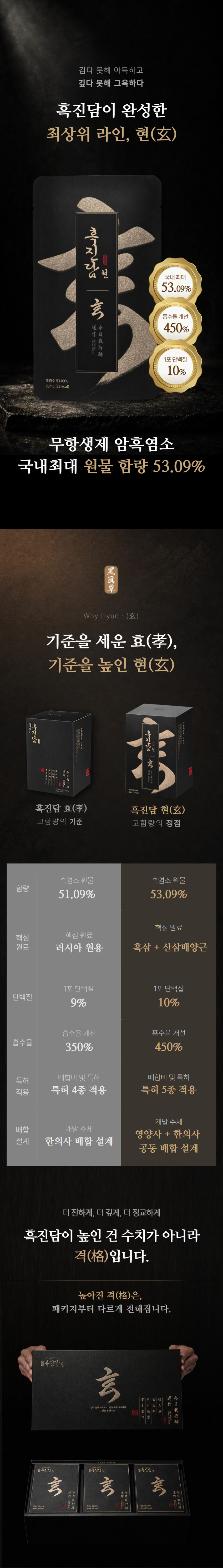 흑진담 효 흑염소 진액 엑기스 염소즙 흙염소즙 명품 효능 자연방목 30포 판매처 상세 정보 이미지 3
