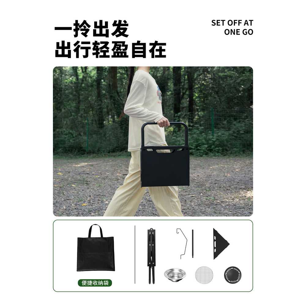 접이식 테이블 캠핑 등산 상판 식탁 휴대용 경량 차박 데스크 - 상세 이미지 4
