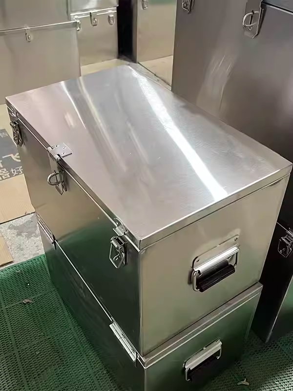 스테인리스 트럭 공구함 방수 포터 봉고 수납함 50x35x35 - 상세 이미지 3