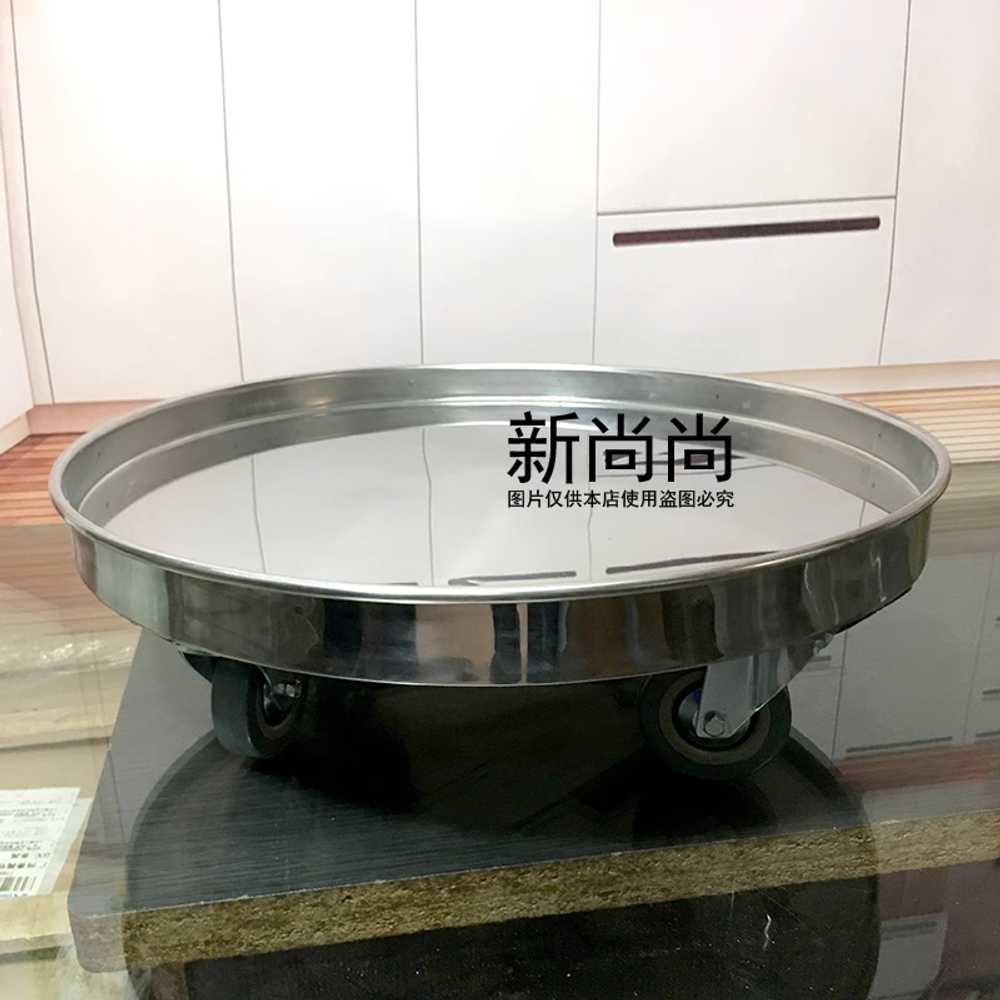 화분 받침대 다육 화초 형 이동식 스텐 원예용 운반 중공 직경 42cm - 상세 이미지 5