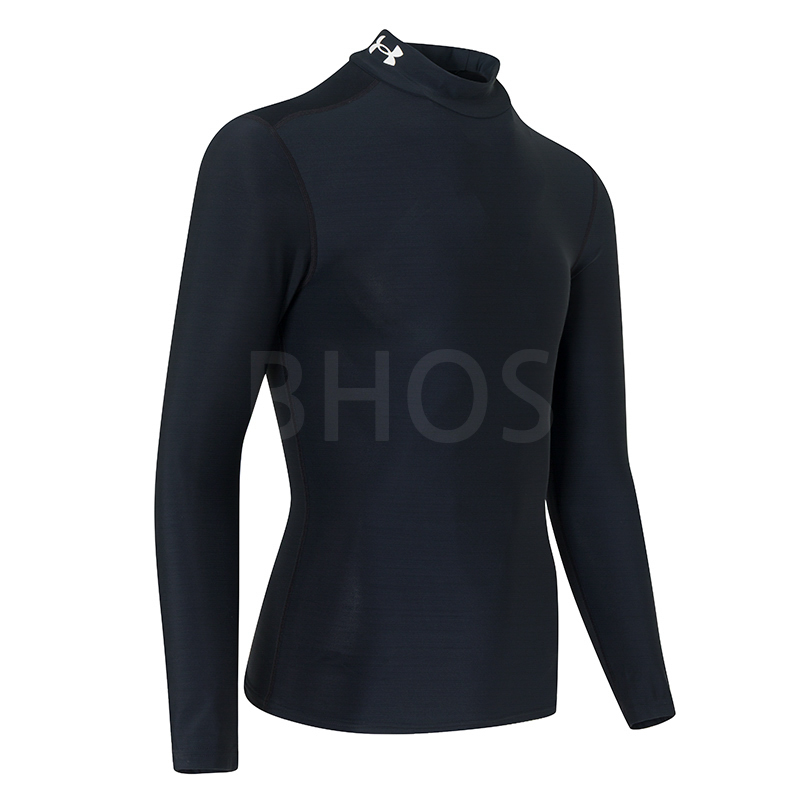 언더아머 UA HG OG Compression Mock LS 블랙 남