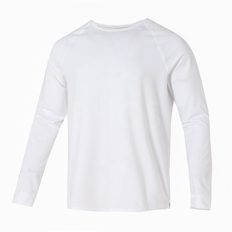 언더아머 UA Meridian Longsleeve 화이트 남성