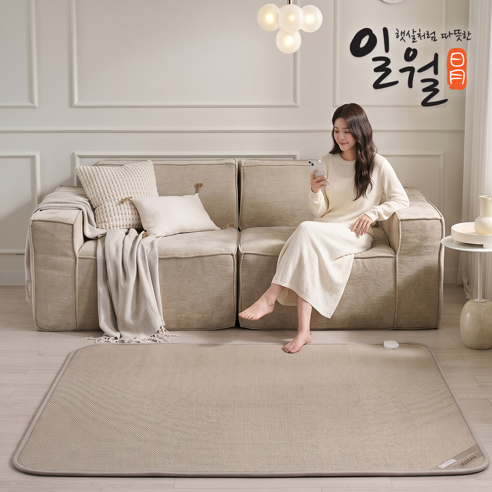 26년형 최신상 두오모 카본마루 카페트매트 분리난방 전기장판 전기매트 중형 이미지 8