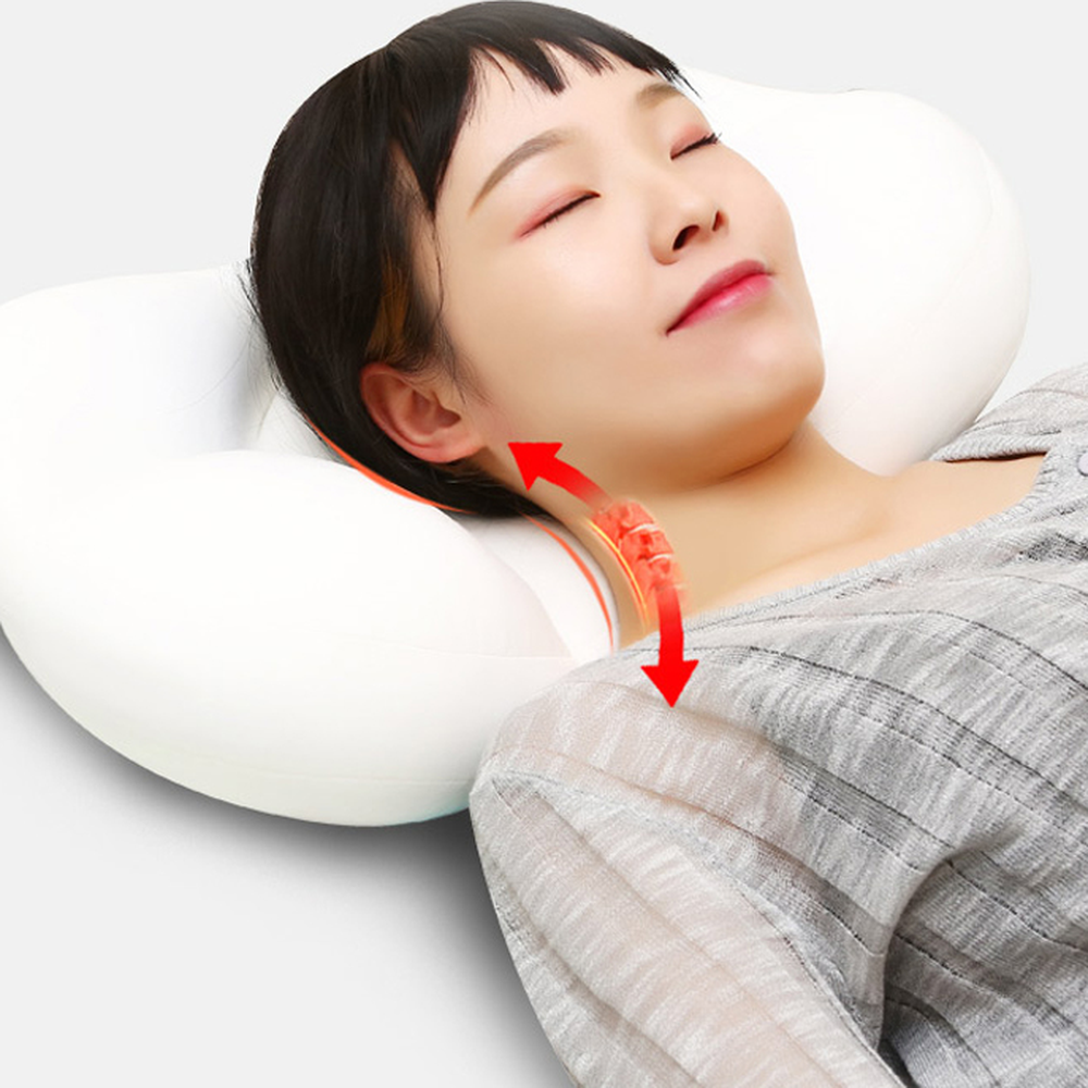 푹신한여행용메모리폼베개 캠핑용기내용수면베개 사무실용 - 상세 이미지 2