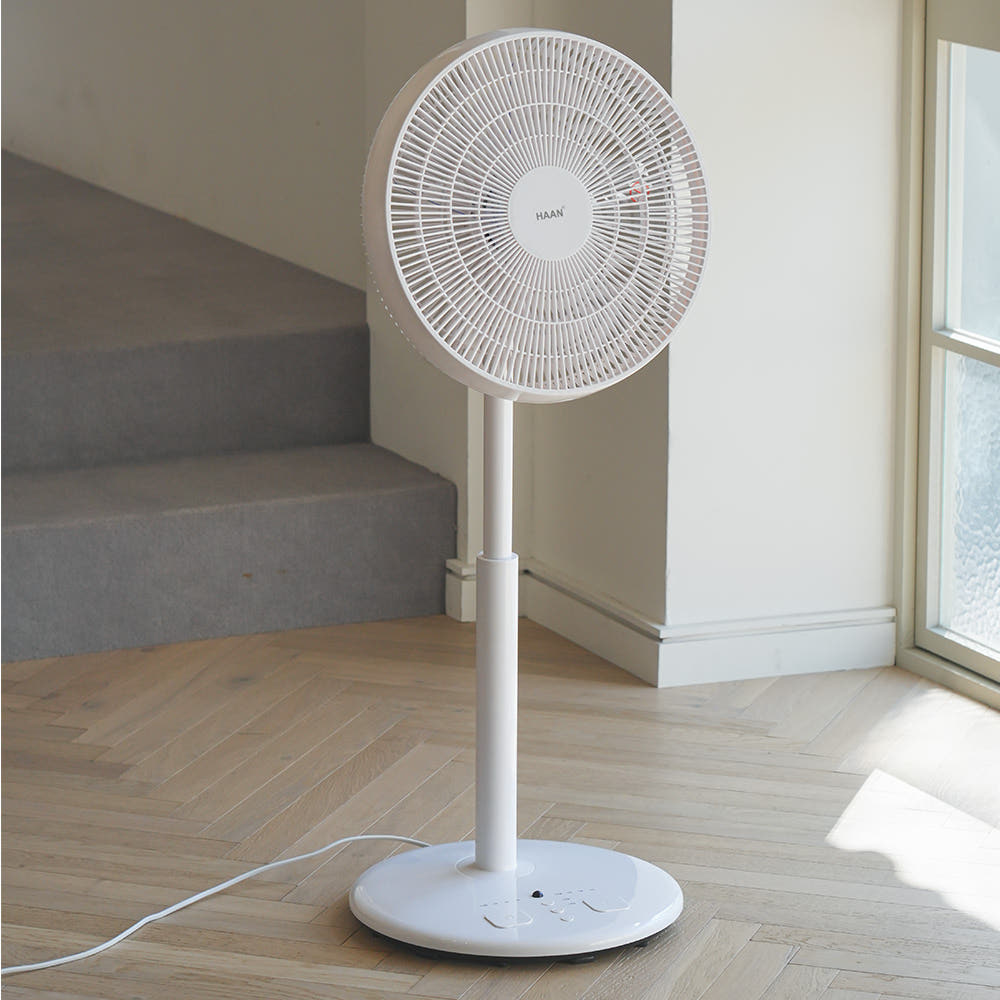 가정용 써큘레이터형 스탠드선풍기 거실 침실 리모컨 발터치선풍기 35cm - 상세 이미지 4